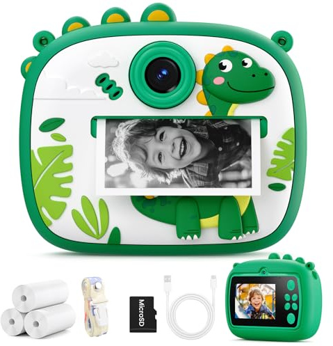 Kids Camera Instant Print, Kids Digital Camera with Photo Printing