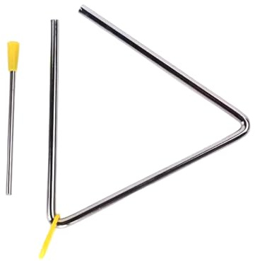 Unverzichtbare Dreieckige Instrumentenset Für Den Musikunterricht Verbessert Die Rhythmusfähigkeiten. Musikinstrumente Perfekt Für Neue Musiker. Dreieck