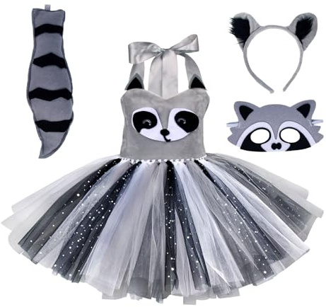 Generisk – dräkt för barn – söt, charmig – cosplay, polyesternät – förtrollande djurdräkt för påsk, rollspel, scenshower, halloween, julfest, foto