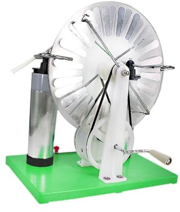 rongweiwang Générateur Statique de Physique : Un Outil innovant illustrant Les principes de l’électrostatique, offrant Une Grande durabilité et Une Excellente stabilité. Outil pédagogique Physique