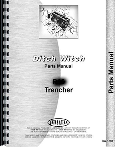 DITCH WITCH 3500 TRENCHER PARTS MANUAL - NEW, 276 Pages