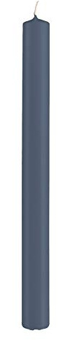 Stabkerzen Pacific Blue Blau/Grau 25 x 2,2 cm, Inhalt 10 Stück, deutsche Markenkerzen tropffrei für Kerzenleuchter, Kerzen Leuchterkerzen