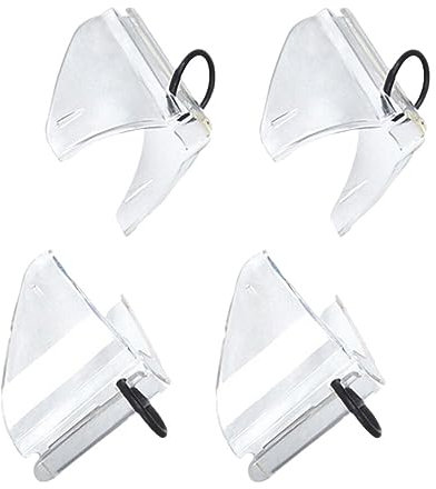OSALADI 2pares Protector Lateral De Gafas De Escudos Para Ojos Alta Transparencia y Material Duradero Para Uso Diario y Protección Efectiva Diversas Ocasiones