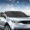 Copriparabrezza, copertura invernale per parabrezza auto con 6 magneti, copertura pieghevole per parabrezza, protezione anti-gelo, neve, vento, polvere, protezione solare