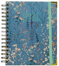 School Agenda Sida för dag | Perfekt för lärare och elever | Färg Brun | Åtgärder 2 x 18 x 21,5 cm - Sweet Color
