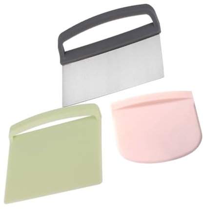 Ciieeo Utensile Da Cucina Per Tagliare Impasto Tagliapasta e Tagliapane Raschietto Per Torte Per Uso Casalingo e Ristorante Lavabile e Riutilizzabile