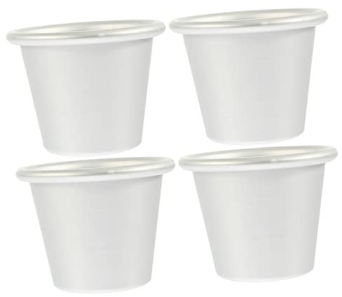 HOLIDYOYO 4 Stück Geleekuchenform Backform rundes backblech Kuchenpudding runder Kuchen Bratpfanne Backwerkzeug für Kuchen Puddingpfanne rund 8cm Backgeschirr Backbecher Schimmel h41 Zubehör