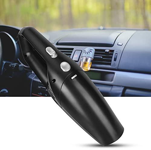 Yctze Aspirapolvere Portatile per Auto, 120W 12V Potente Raccoglitore Automatico a Doppio Uso per Umido e Secco, Attrezzo per Auto, Aspirapolvere Portatile per Casa Auto (senza fili -