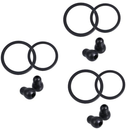 KOMBIUDA 6sätze Stethoskop Ohrstecker Ersatzteile Hochwertige Ohrstöpsel Und Membranen Für Klinik Und Einsetzbar Teiliges Ohrstecker Membranen
