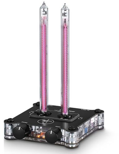 LED-Musikspektrumanzeige, Desktop-Rhythmuslicht, Leuchtröhren-Schallpegelmesseranzeige, 3,5-mm-AUX-Eingang, Unterstützung Der Verstärkungsempfindlichkeitsanpassung, Für Heim-/Büro-/Studio-Audiosystem