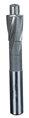 Avellanador HSS con vástago paralelo y herramienta piloto Sdid no desmontable for cortador de avellanador pilotado de perforación de metal de cobre(7.5x2.9)