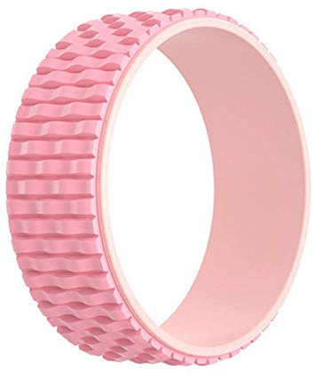 MIED Yoga Wheel 3D-Floating-Massage Yoga Kreis Roller Für Die Back Stretch Fitness Muskeltraining Flexibilität Pilates Workout-Ausbildungshilfe-Rosa