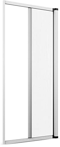 Decorspace - Mosquitera enrollable lateral para puertas y ventanas adaptable a medida en kit DIY (150 x 250 cm, blanco)