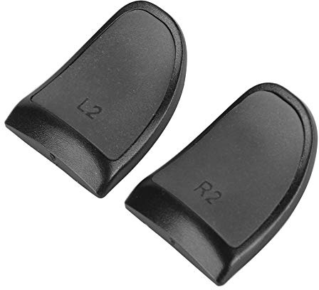 L2 R2 Trigger Extender, für Game Controller rutschfeste Controller Extender Buttons Extension Trigger Soft Touch Extended Grips(Schwarz)
