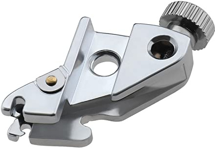 SG Store Snap-on Nähfußhalter mit Niedrigem Schaft 98-694886-00 Kompatibel mit PFAFF Haushaltsnähmaschinen Ersatzzubehör Edelstahl Silber