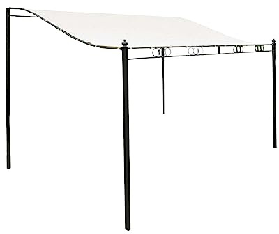 Colcolo 300D Sostituzione del Tetto per Esterni Copertura in Tela Tenda Impermeabile Gazebo Top Baldacchino Riparo Panno per Tenda da Sole, 3x2.6M