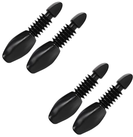 JSHshield Embauchoirs en plastique pour civières, porte-bottes flexibles à longueur réglable, 2 paires d’embauchoirs portables pour hommes femmes enfants