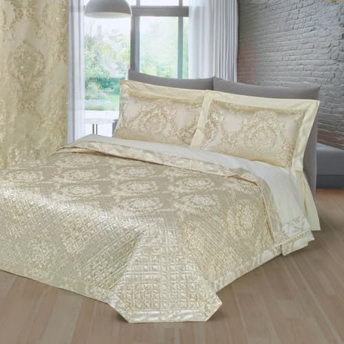 RICAMI FIORENTINI BALDI Trapuntino leggero 100 gr/mq cm 270x270 GIOIELLO (Copriletto trapuntato)