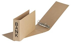 PAGNA 40801-11 Bankordner 25x14cm Pur natur