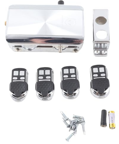 Kavolet Elektronische Türschloss mit Fernbedienung Keyless Entry Elektronisches Schloss Smart Drahtlose Unsichtbares Schlösser Anti-Theft Deadbolt Zugangskontrollsystem für Home Hotel Apartment