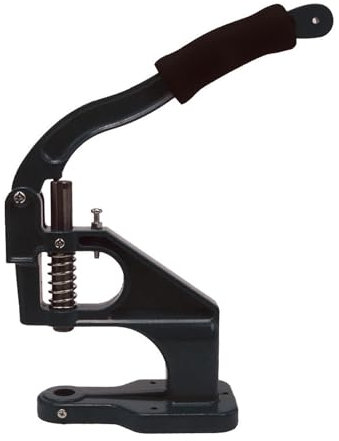 Máquina de ojales de aluminio,Máquina de ojales de sobremesa,Agujero superior 8mm, Agujero inferior 19mm,Remachadora manual for remaches,botones a presión, botones vaqueros,ojales,manualidades DIY(Bla