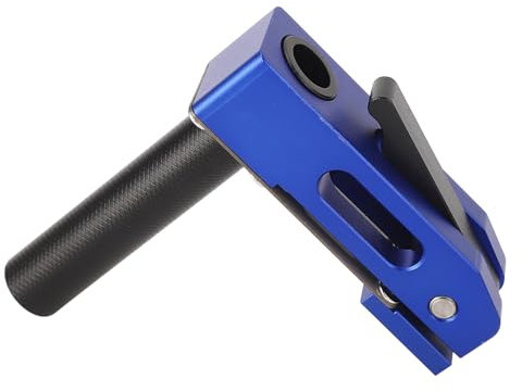NDNCZDHC Bench Dogs, 3 / 4in Bench Dog Clamps Aluminum Alloy Hold Down Clamps for Woodworking with Quick Release, Adjustable Benchtop Clamps