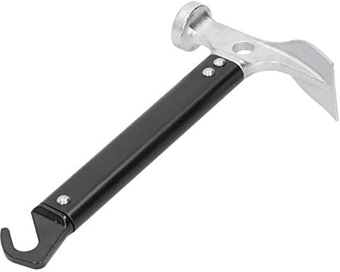 AKLOSIPY Mini Portable Camping Mallet Tool - Aluminiumlegering Hammare och Pinnar Avdragare för Utomhusäventyr
