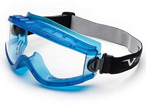 Univet 619.02.01.00 Vollsichtbrille Nummer 619 mit klarem Glas, blau