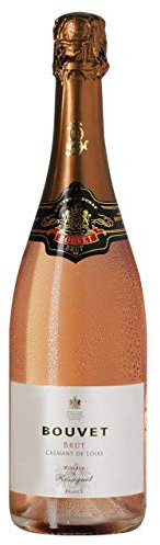 Rosé Brut Cremant de Loire Reserve de Rossignol AOC von Bouvet Ladubay (1x0,75l), trockener Cremant von der Loire