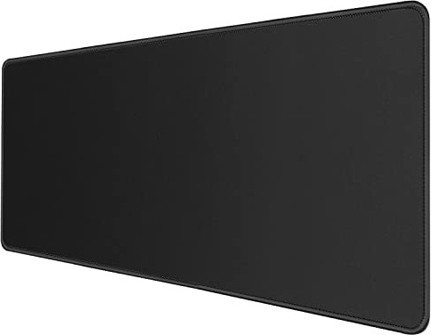 JIKIOU Mouse Mat, Large Mouse Pad 800×300×3mm XL with Non-Slip Rubber Base | Stitched Edges, Waterproof Surface, Gaming Mouse pad for Macbook, PC, Laptop, Desk, Black