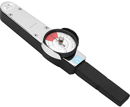 Chiave dinamometrica, chiave dinamometrica professionale con quadrante 0,2-1N.M con modalità CW e modalità CCW, torsiometro indicatore portatile con tenone quadrato e 8 manicotti per tutti i tipi di