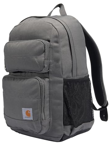 Carhartt Rucksack, klassisch mit einem Fach, 27 l, strapazierfähiger Rucksack mit Laptop-Hülle und abriebfestem Duravax-Boden, braun