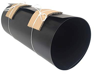 Pannelli rigidi in PVC da 1 a 3 mm, nero/bianco/grigio, Trovidur Vekaplan (1, nero, 2000 x 1000 x 1 mm)