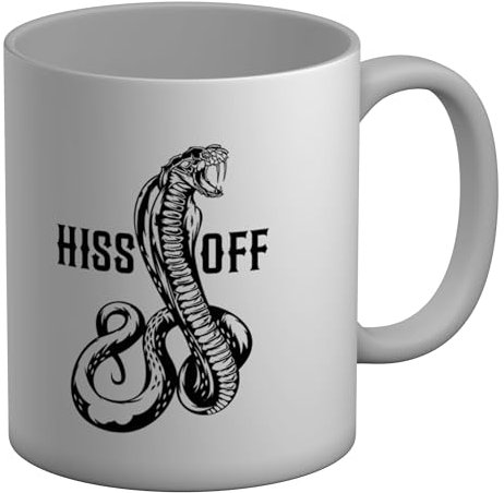Shopagift Funny Hiss Off Mug Snake Day Cobra Python White 11oz Large Ceramic Cup