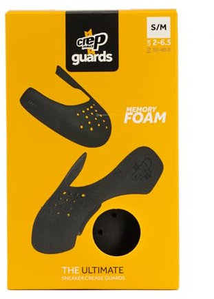 Crep Protect Protectores de Arrugas para Zapatos de Espuma Viscoelástica - Protectores para Dunk Low, Air Force, Jordan - Previene Arrugas - Tamaño Pequeño EU 35-40,5 (1 Par)