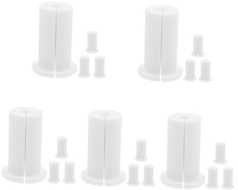 HOMSFOU 20pièces Grommets Muraux pour Câbles Et pour Installation De Câbles Electriques Fils à Lieu De Travail Compatible avec Pouce