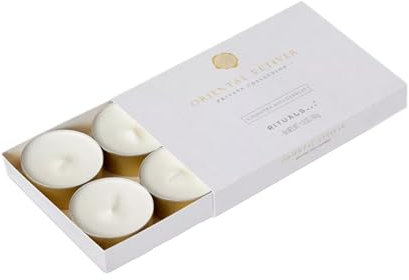Rituals Private Collection Orientalische Vetiver-Teelichter, Nachfüllkerzen, Mini-Kerzen, 6 x 43 g, in Box