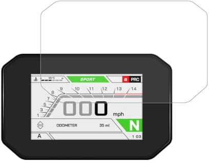 Speedo Angels GlareStop - Pellicola protettiva per cruscotto compatibile con APRILIA TUAREG 660 (2022-), 1 x antiriflesso