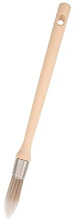 Lurrose Small Round Paint Brush Wood Handle Reusable for Artist Paint Brushes and Detail Work