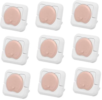 IMIKEYA 24 Stück Kindersichere Steckdosenabdeckungen Robuste Steckerabdeckung für Babys Abs Material Kindersicherung für Zuhause Effektiver Stromschlagschutz