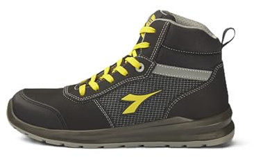 Utility Diadora, Scarpe Antinfortunistiche Unisex, Speedy Mid S3S FO SR SC ESD MF, Colore Black, Taglia 41