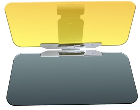 FUG Car Sun Visor Extension, Adjustable Sunvisor Extender for Vehicles, Trucks & Campers, Polarised Glare Reduction for Day & Night Use