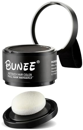 Volumenisierendes Concealer-Pulver, deckend, für Haarverdichtung, Bart und Augenbrauen, Abdeckung zum Verdecken von Nachwachsen, Anti-Ausdünnung, Herren und Damen, Taschenformat 4 g (Hellblond)