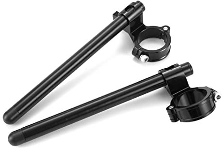 Fullibars kit semimanillares Φ 45mm para CBR600RR 2003-2004 CBR900RR 1993-1999 moto horquilla Ø 45mm racing semi manillares elevados 3cm inclinables 7°,tubos Ø 22.2mm aluminio