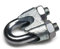 Constrabo® | 2 x Acciaio fune metallica morsetti 16 mm DIN 741| Cavo morsetti in acciaio zincato | Clip cavo per fune metallica | Morsetti per sella, fune metallica clip, morsetto per fune metallica