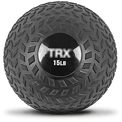 ZXQZ Medizinbälle, Slam Ball mit Leicht Zu Greifender Strukturierter Oberfläche und Extrem Haltbarer Gummischale, Gewicht Verfügbar 10/15/20 Lbs (Size : 15lb)