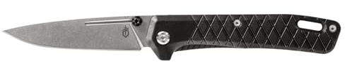 Gerber Zilch vikbar knivblad, bladlängd: 7,9 cm, gummi/7Cr17MoV-stål, svart, 30-001879