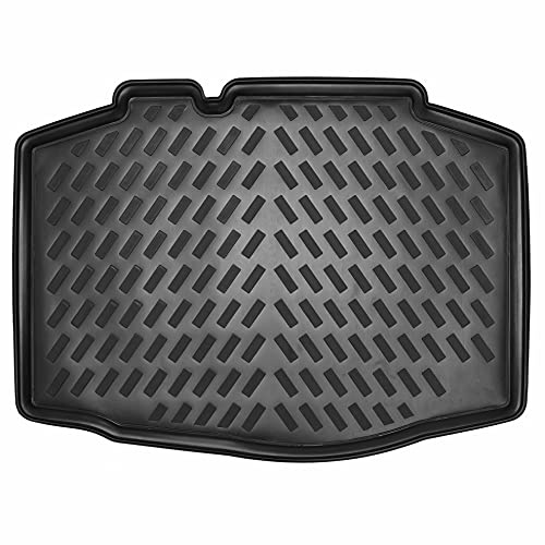 Design 3D Kofferraumwanne für SEAT Ibiza 5 (V) ab 2017 | Antirutsch mit hohem Rand
