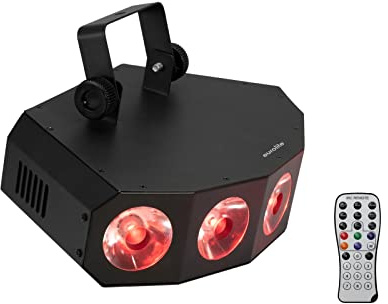 EUROLITE LED SCY-500 QCL Strahleneffekt | LED-Effektscheinwerfer mit RGBW-LEDs, dynamischen Farbeffekten und Stroboskop