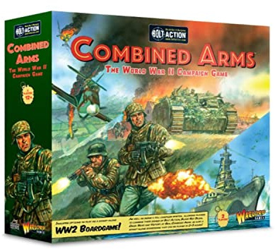 Warlord Games Combined Arms Miniatur-Kriegsspiel. Kampagnen-Brettspiel WW2.